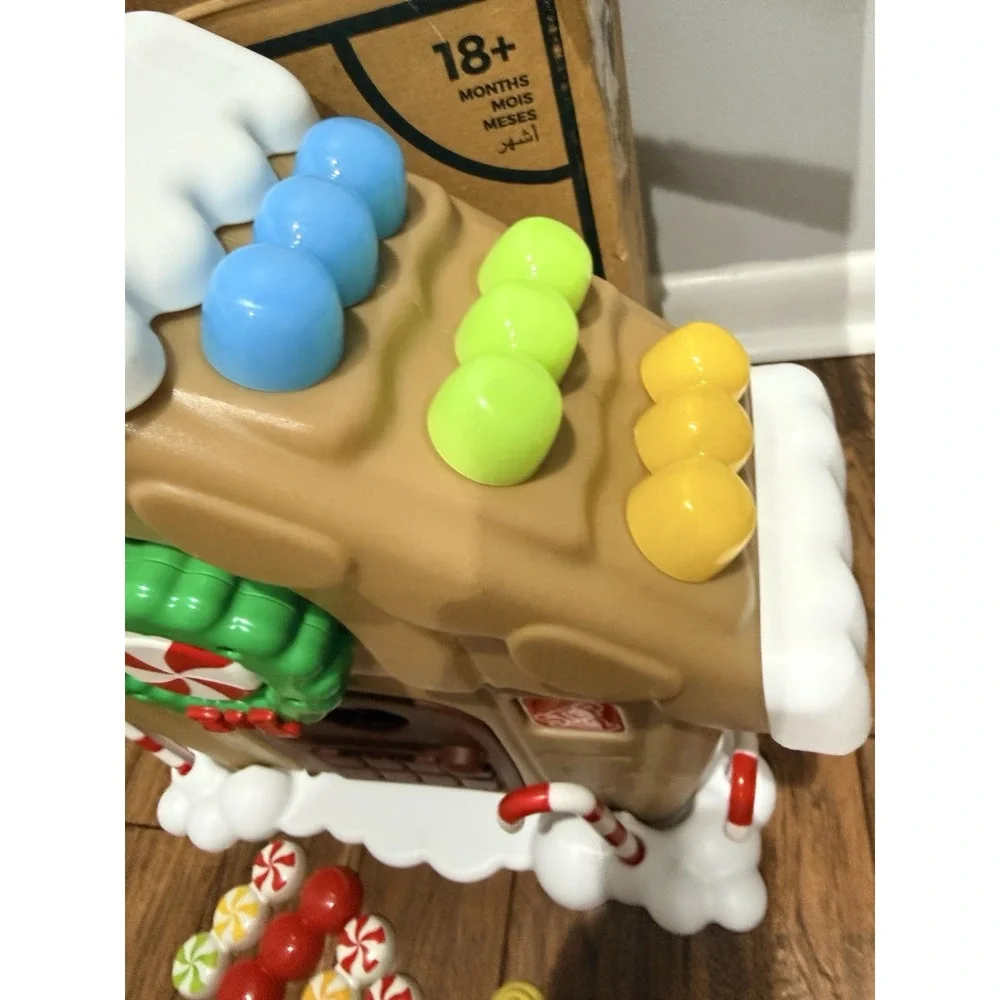 Step 2 My First Gingerbread House Interactive‎ Toy Christmas -COMPLETE, TESTED